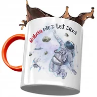 Kubki - Kubek Pomarańczowy Dla Babci Babuni na Dzień Babci z Nadrukiem ze Zdjęciem + Opakowanie na prezent (wzór 01) - miniaturka - grafika 1