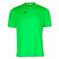 Koszulki męskie - Joma joma męska koszulka z krótkim rękawem 100052.020, zielony 9996258944108 - miniaturka - grafika 1