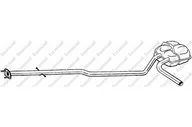 Tłumiki - BOSAL Tłumik srodkowy 290-093 - miniaturka - grafika 1
