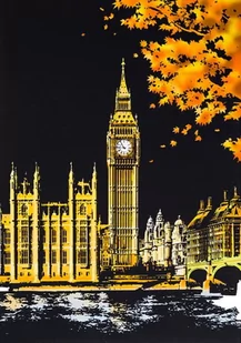 Magiczna Zdrapka Big Ben 40,5x28,5cm - Zabawki kreatywne - miniaturka - grafika 1