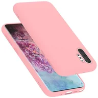 Etui i futerały do telefonów - Pokrowiec Do Samsung Galaxy NOTE 10 PLUS Etui w LIQUID RÓŻOWY TPU Silikon Case Cover Obudowa Ochronny Cadorabo - miniaturka - grafika 1