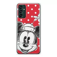 Etui i futerały do telefonów - Etui Minnie 009 Disney Nadruk pełny Czerwony Producent: Samsung, Model: M13 4G/ M23 5G/ F23 - miniaturka - grafika 1