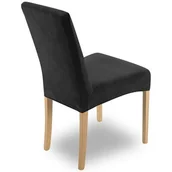 Pokrowce na meble ogrodowe - Pokrowiec na krzesło EUROFIRANY D91 457081 (35 x 30 x 55 cm) Czarny - miniaturka - grafika 1