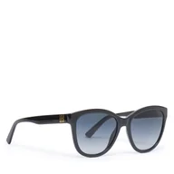 Okulary przeciwsłoneczne - Okulary przeciwsłoneczne LOVE MOSCHINO MOL089/S Czarny - miniaturka - grafika 1