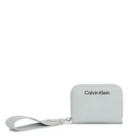 Portfele - Duży Portfel Damski Calvin Klein Gracie K60K611688 Szary - miniaturka - grafika 1