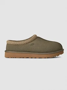 UGG Skórzane kapcie "Tasman II" w kolorze khaki - Kapcie damskie - miniaturka - grafika 1