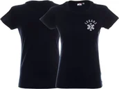 Odzież robocza - Promostars LPP - Koszulka ratownicza granatowa damska odblaskowa - nadruk przód - miniaturka - grafika 1