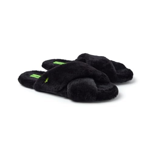 HOT POTATOES MATTAWAN, Kapcie damskie, czarne, 39 EU, Czarny (Black), 39 EU