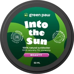Cosma Cannabis Green Paw Maść Info The Sun - 50 ml Skuteczna ochrona przed promieniowaniem UVA i UVB - Balsamy i kremy do opalania - miniaturka - grafika 1