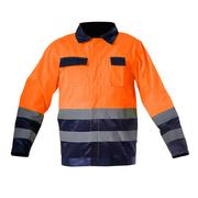 Odzież robocza - LAHTI PRO Kurtka ostrzegawcza letnia pomarańczowa rozmiar XXL L4090905 LPL4090905 - miniaturka - grafika 1