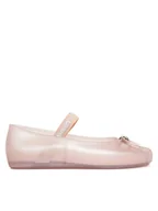 Buty dla chłopców - Melissa Baleriny Mini Melissa Sophie Inf M 35884 Różowy - miniaturka - grafika 1