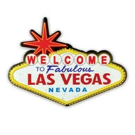 Tablice i flipcharty - Szyld 3D, 40 x 32, Fabulous Las Vegas, Magia Świąt zaczyna się u nas - miniaturka - grafika 1