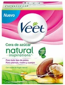 Depilatory i golarki damskie - Krem do Depilacji Ciała Veet Cera Tibia Natural Olejek Arganowy Cukier 250 ml - miniaturka - grafika 1