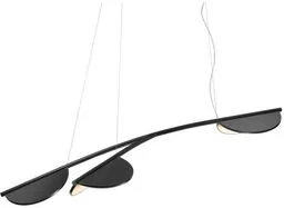 Flos - Almendra S3 Y Short Lampa Wisząca Anthracite Flos - Lampy sufitowe - miniaturka - grafika 1