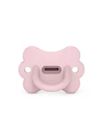 Smoczki uspokajające - Suavinex SX Pro smoczek fizjologiczny silikonowy Colour Essense 0-6m+ Motylek różowy - miniaturka - grafika 1