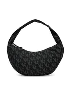 Torebki damskie - Calvin Klein Torebka Ckj Monogram Pinched Medium Shou LV04F3206G Czarny - miniaturka - grafika 1