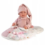 Lalki dla dziewczynek - New Born realistyczna lalka niemowlę z dźwiękami i miękkim korpusem z tkaniny 4 - miniaturka - grafika 1