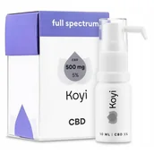 Suplementy naturalne - Koyi Olej konopny 5 % CBD Suplement diety 10 ml - miniaturka - grafika 1
