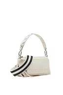 Torebki damskie - Desigual Women's BOLS_Half Logo Urus, White, biały - miniaturka - grafika 1