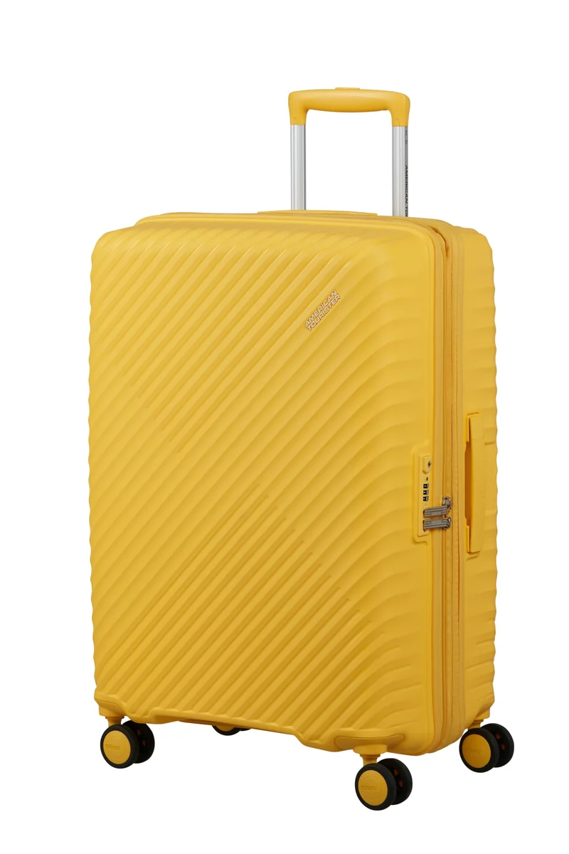 Walizka średnia 68 cm American Tourister Diablast żółta