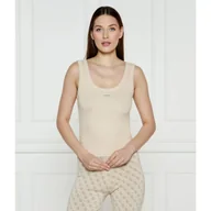 Koszulki i topy damskie - GUESS Top Slim Fit - miniaturka - grafika 1