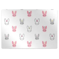 Podnóżki, podpórki, podkładki - Mata na podłogę pod krzesło Króliki w koronach 140x100 cm - miniaturka - grafika 1