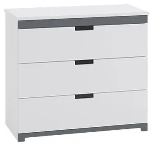 Biała komoda dla dziecka mat M6-P96 - Komody Biała komoda dla dziecka mat M6-P96 - Komody - miniaturka - grafika 1