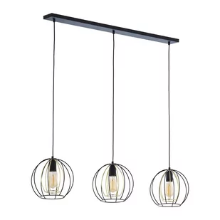 TK Lighting Listwa wisząca druciana JAULA 3pł.   6253 - Lampy sufitowe - miniaturka - grafika 2