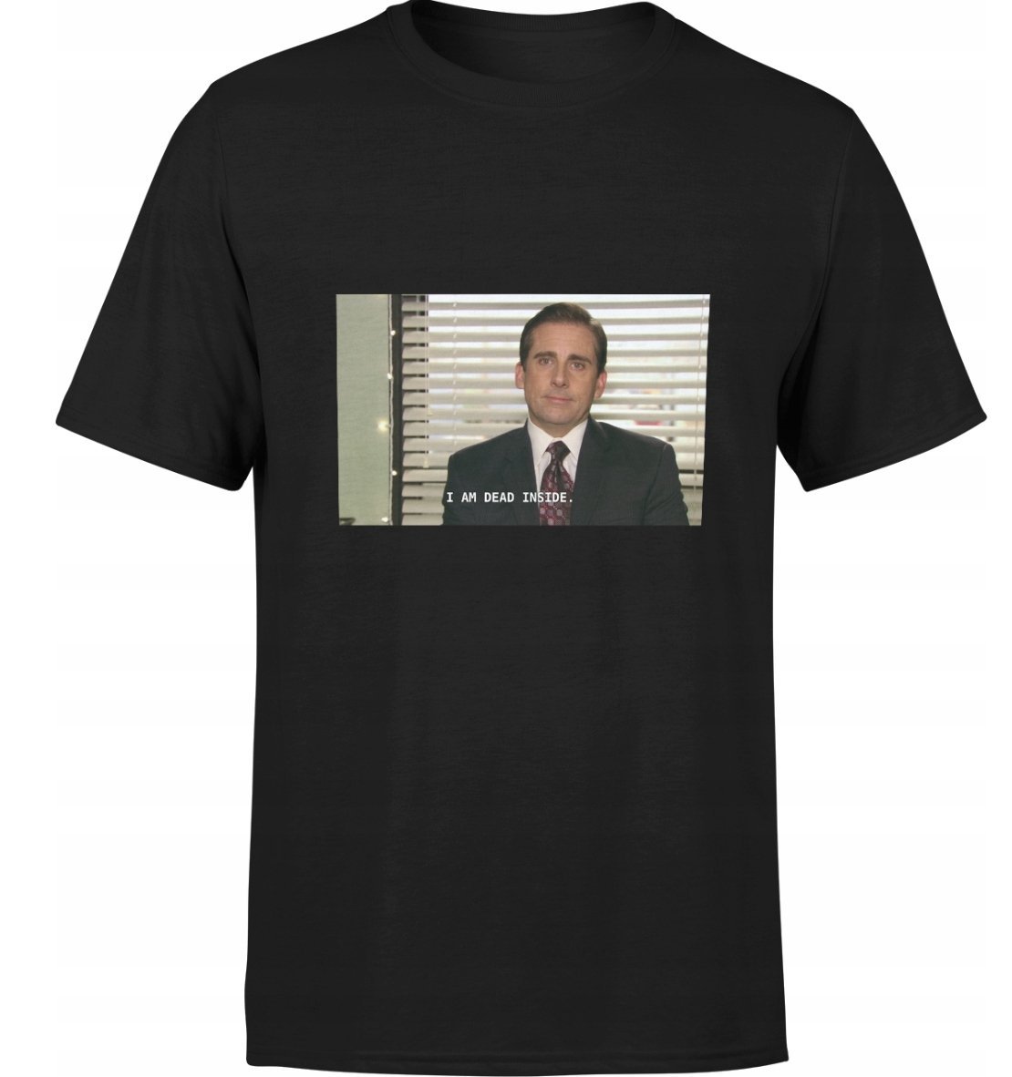 KOSZULKA Z NADRUKIEM MĘSKA ŚMIESZNA T-SHIRT THE OFFICE Michael Scott biuro