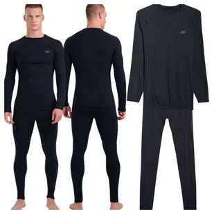 Męski komplet bielizny termoaktywnej 4F 4FSkin - Pozostała odzież narciarska Męski komplet bielizny termoaktywnej 4F 4FSkin - Pozostała odzież narciarska - miniaturka - grafika 1