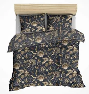 Pościel - pościel bawełna lux 220x240 + 2 poszewka B 384-3 powiew orientu grafit - miniaturka - grafika 1