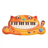 Instrumenty muzyczne dla dzieci - B.Toys Pianinko Kotek Meowsic Mikrofon Nagrywa 752870916153874718 - miniaturka - grafika 1