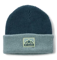 Czapki damskie - Columbia Młodzieżowa czapka Whirlibird Cuffed Beanie, Beanie, Everblue, Crushed Blue, Mountains, O/S - miniaturka - grafika 1