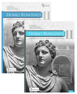 Homo Romanus 2. Podręcznik i zeszyt ćwiczeń do języka łacińskiego i kultury antycznej - Elżbieta Wolanin, Janusz Ryba, Aleksandra Klęczar - Książki obcojęzyczne do nauki języków - miniaturka - grafika 1