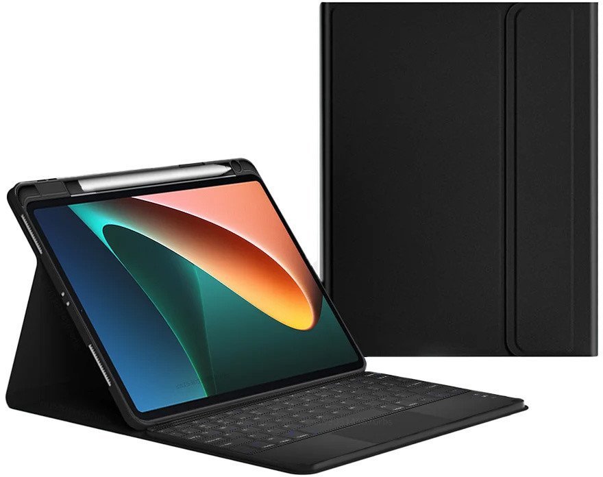 Etui z klawiaturą Bluetooth touchpad do Xiaomi Mi Pad 6/ 6 Pro Czarne
