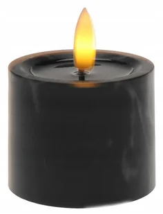 ŚWIECA LED 8cm Na Baterie Wkład do ZNICZA Efekt PŁOMIENIA Świeczka A7100 - Lampiony i znicze - miniaturka - grafika 1