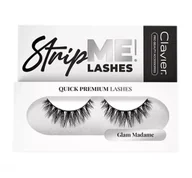 Sztuczne rzęsy i akcesoria - Clavier Clavier Quick Premium Lashes rzęsy na pasku Glam Madame 829 - miniaturka - grafika 1