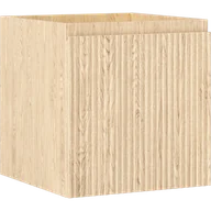 Szafki łazienkowe - Mexen Rivel szafka łazienkowa podumywalkowa 45 cm, 1 szuflada, ryflowana , dąb - 91A20-04547-1-BF81 - miniaturka - grafika 1