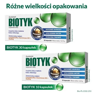 LEK-AM BIOTYK 30 kapsułek 8414504 - Witaminy i minerały - miniaturka - grafika 4