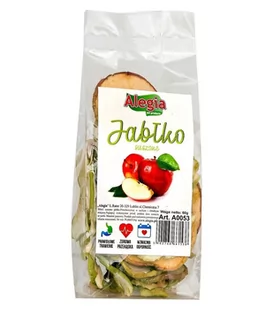 ALEGIA Przysmak Jabłko suszone 60g - Karma dla gryzoni - miniaturka - grafika 1