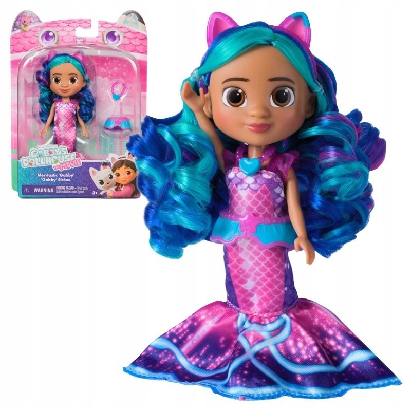 SPIN MASTER GABBY'S DOLLHOUSE KOCI DOMEK GABI ZESTAW LALKA + AKCESORIA