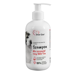 Over Zoo SZAMPON DLA SZCZENIĄT RASY SHIH TZU 250ML - Szampony i odżywki dla psów - miniaturka - grafika 1