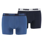 Majtki męskie - PUMA BASIC BOXER 2P TRUE BLUE - miniaturka - grafika 1