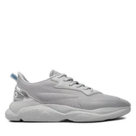 Sneakersy damskie - Sneakersy Hugo Leon Runn Ripstop 50517154 Srebrny - miniaturka - grafika 1