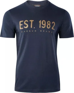 Męska koszulka z krótkim rękawem Magnum MAGNUM ELLIB 29739-DRESS BLUES dress blues rozmiar XL - Koszulki męskie Męska koszulka z krótkim rękawem Magnum MAGNUM ELLIB 29739-DRESS BLUES dress blues rozmiar XL - Koszulki męskie - miniaturka - grafika 1