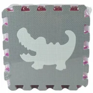 Puzzle - MATA PIANKOWA EVA DLA DZIECI KOLOROWA MIĘKKIE PUZZLE 30x30 9SZT - miniaturka - grafika 1