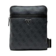 Torby męskie - Saszetka Guess Vezzola Smart Crossbody Flat HMEVZL P2223 Czarny - miniaturka - grafika 1