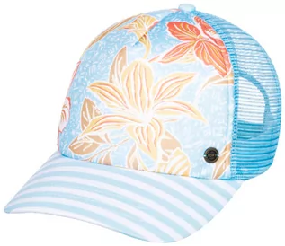 Czapki damskie - Roxy BEAUTIFUL MORNING COOL BLUE S ISLAND TIME czapki z daszkiem - grafika 1