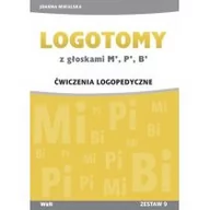 Materiały pomocnicze dla nauczycieli - WIR LOGOTOMY z głoskami M, P, B Ćwiczenia logopedyczne Joanna Mikulska - miniaturka - grafika 1