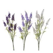 Sztuczne kwiaty - Sztuczne kwiaty zestaw 3 szt. Lavender – Casa Selección - miniaturka - grafika 1